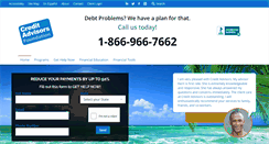 Desktop Screenshot of creditadvisors.org